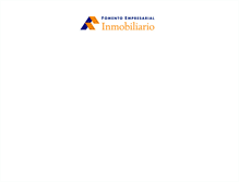 Tablet Screenshot of fomentoempresarialinmobiliario.com